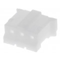 NXG-03; Plug; wire-board; female; NXG; 2mm; PIN: 3; w/o contacts; for cable; NINIGI NXG-03; Plug; wire-board; female; NXG; 2mm; PIN: 3; w/o contacts; for cable; NINIGI