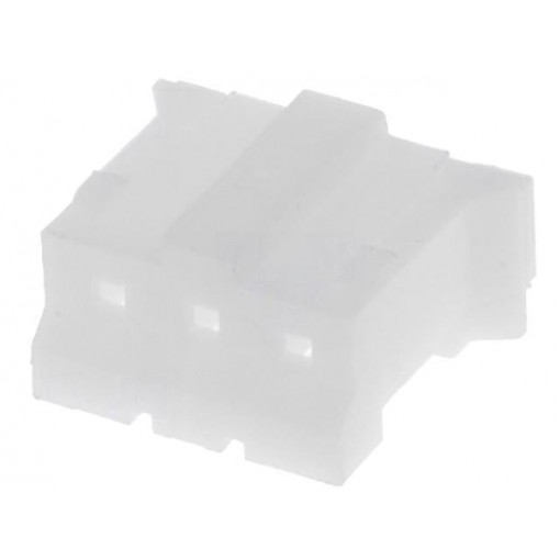 NXG-03; Plug; wire-board; female; NXG; 2mm; PIN: 3; w/o contacts; for cable; NINIGI NXG-03; Plug; wire-board; female; NXG; 2mm; PIN: 3; w/o contacts; for cable; NINIGI
