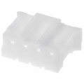 NXG-04; Plug; wire-board; female; NXG; 2mm; PIN: 4; w/o contacts; for cable; NINIGI NXG-04; Plug; wire-board; female; NXG; 2mm; PIN: 4; w/o contacts; for cable; NINIGI