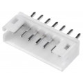 NXW-07; Socket; wire-board; male; 2mm; PIN: 7; THT; 1A; tinned; -25÷85°C; 100V; NINIGI NXW-07; Socket; wire-board; male; 2mm; PIN: 7; THT; 1A; tinned; -25÷85°C; 100V; NINIGI