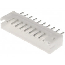 NXW-10; Socket; wire-board; male; 2mm; PIN: 10; THT; 1A; tinned; -25÷85°C; NINIGI NXW-10; Socket; wire-board; male; 2mm; PIN: 10; THT; 1A; tinned; -25÷85°C; NINIGI