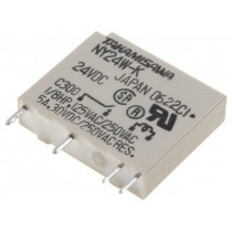 NY-24W-K; Relay: electromagnetic; SPST-NO; Ucoil: 24VDC; 5A/250VAC; 5A/30VDC; FUJITSU
