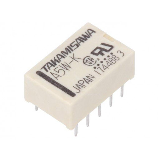 NY-5W-K; Relay: electromagnetic; SPST; Ucoil: 5VDC; 3A; max.250VAC; FUJITSU