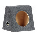 C1020; Car loudspeaker enclosure; MDF; black melange; textil; 20l; 250mm; BASSER C1020; Car loudspeaker enclosure; MDF; black melange; textil; 20l; 250mm; BASSER