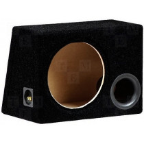 B1240 BLACK; Car loudspeaker enclosure; MDF; black; textil; 40l; 300mm; BASSER