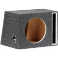 B1250S; Car loudspeaker enclosure; MDF; black melange; textil; 50l; 300mm; BASSER B1250S; Car loudspeaker enclosure; MDF; black melange; textil; 50l; 300mm; BASSER