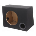 SK10 BLACK; Car loudspeaker enclosure; MDF; black; textil; 25l; 250mm; BASSER