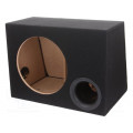 SK12 BLACK; Car loudspeaker enclosure; MDF; black; textil; 40l; 300mm; BASSER