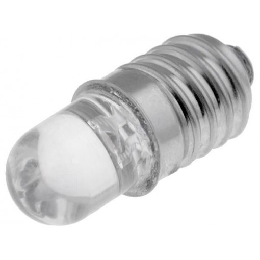 OPDO-M5DK8B31F; LED lamp; warm white; E10; 12VDC; 90mW; 30°; OPTOSUPPLY