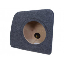 ; Car loudspeaker enclosure; MDF; gray melange; textil; 15l; 250mm; BASSER