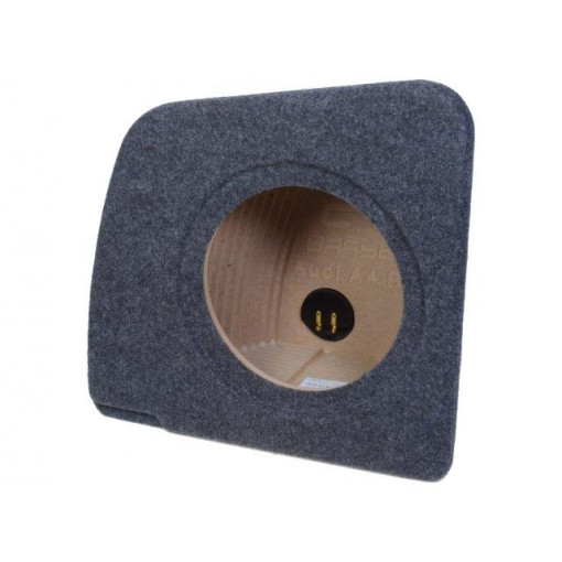 ; Car loudspeaker enclosure; MDF; gray melange; textil; 15l; 250mm; BASSER