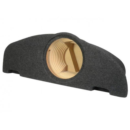 ; Car loudspeaker enclosure; MDF; black melange; textil; 15l; 250mm; BASSER