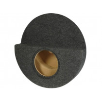 ; Car loudspeaker enclosure; MDF; black; textil; 20l; 250mm; 272mm; BASSER