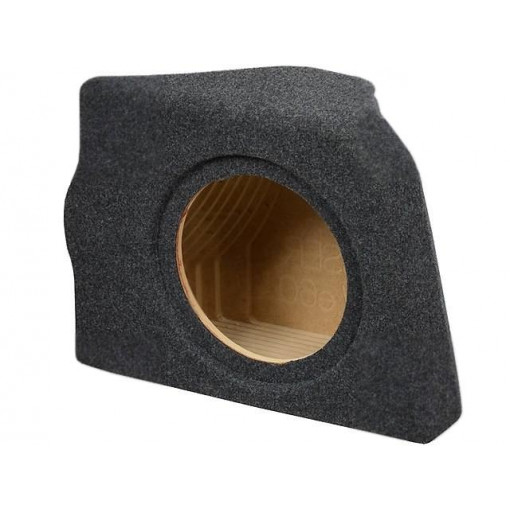 ; Car loudspeaker enclosure; MDF; gray melange; textil; 17l; 250mm; BASSER