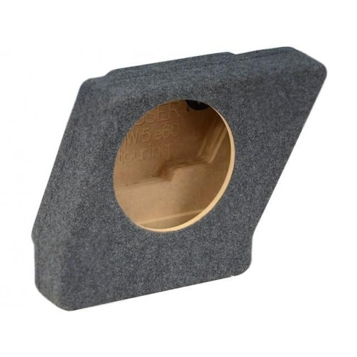 ; Car loudspeaker enclosure; MDF; gray melange; textil; 15l; 250mm; BASSER