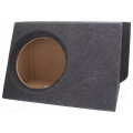 ; Car loudspeaker enclosure; MDF; gray melange; textil; 30l; 300mm; BASSER