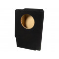 ; Car loudspeaker enclosure; MDF; black; textil; 10l; 200mm; 182mm; BASSER