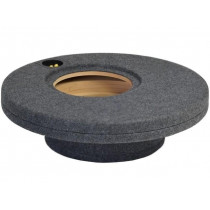 FELGA 16; Car loudspeaker enclosure; MDF; gray melange; textil; 15l; 250mm; BASSER
