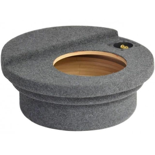 FELGA 17 TYP 2; Car loudspeaker enclosure; MDF; gray melange; textil; 15l; 250mm; BASSER