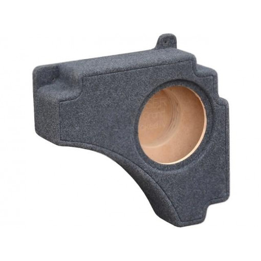 ; Car loudspeaker enclosure; MDF; gray melange; textil; 20l; 250mm; BASSER