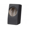 ; Car loudspeaker enclosure; MDF; black; leather,textil; 8l; 200mm; BASSER
