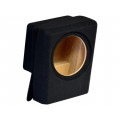 ; Car loudspeaker enclosure; MDF; black; textil; 20l; 250mm; 286mm; BASSER