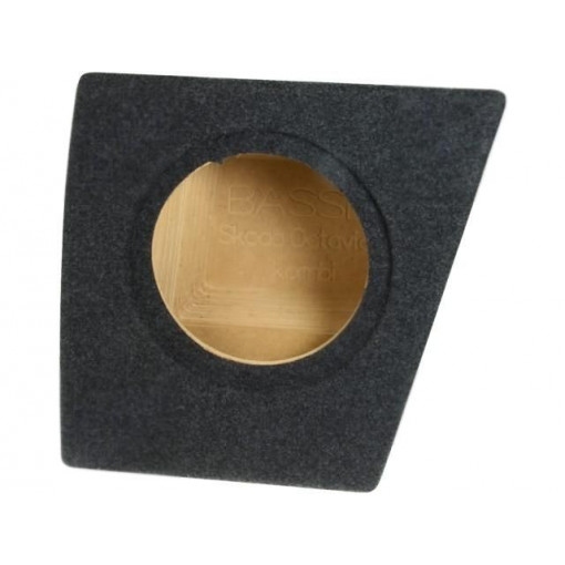; Car loudspeaker enclosure; MDF; grey; textil; 15l; 250mm; 286mm; BASSER