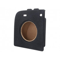 ; Car loudspeaker enclosure; MDF; gray melange; textil; 15l; 250mm; BASSER