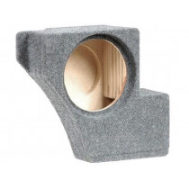 ; Car loudspeaker enclosure; MDF; gray melange; textil; 15l; 250mm; BASSER