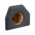 ; Car loudspeaker enclosure; MDF; gray melange; textil; 15l; 250mm; BASSER