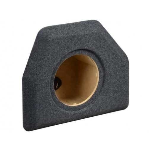 ; Car loudspeaker enclosure; MDF; gray melange; textil; 15l; 250mm; BASSER