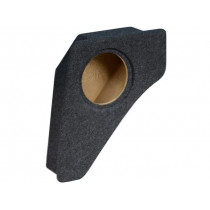 ; Car loudspeaker enclosure; MDF; black melange; textil; 8l; 200mm; BASSER