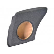 ; Car loudspeaker enclosure; MDF; black; textil; 15l; 250mm; 286mm; BASSER