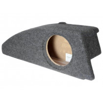 ; Car loudspeaker enclosure; MDF; black melange; textil; 8l; 200mm; BASSER