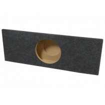 ; Car loudspeaker enclosure; MDF; gray melange; textil; 17l; 250mm; BASSER