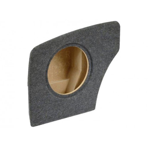 ; Car loudspeaker enclosure; MDF; gray melange; textil; 22l; 300mm; BASSER
