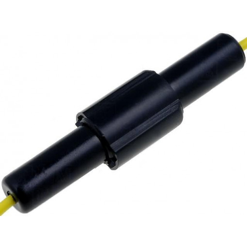 ; Fuse holder; cylindrical fuses; 5x30mm,6,3x32mm; 0.75m2; yellow; 4CARMEDIA
