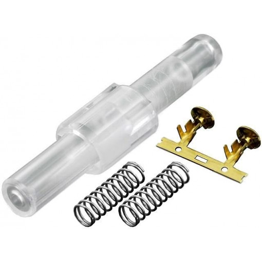 ; Fuse holder; cylindrical fuses; 5x20mm,6,3x32mm; transparent; 4CARMEDIA