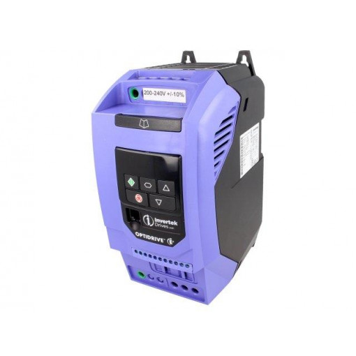 ODE-3-220070-1F42; Vector inverter; Max motor power: 1.5kW; Usup: 200÷240VAC; IN: 4; INVERTEK DRIVES