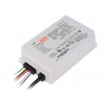 ODLC-65A-1750; Power supply: switched-mode; LED; 65W; 27÷36VDC; 1750mA; IP67; 430g; MEAN WELL
