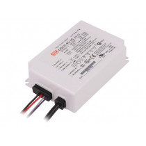 ODLV-45-36; Power supply: switched-mode; LED; 45W; 36VDC; 1.25A; 90÷295VAC; MEAN WELL