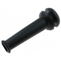 ; Strain relief; Ømount.hole: 7.6mm; Øhole: 5.5mm; PVC; black; ESSENTRA