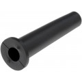 ; Strain relief; Ømount.hole: 9.6mm; Øhole: 6.2mm; PVC; black; ESSENTRA