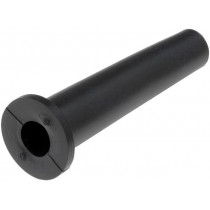 ; Strain relief; Ømount.hole: 9.6mm; Øhole: 6.2mm; PVC; black; ESSENTRA ; Strain relief; Ømount.hole: 9.6mm; Øhole: 6.2mm; PVC; black; ESSENTRA