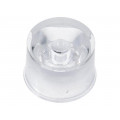 OEHW2045GF; LED lens; round; colourless; 45°; V: with holder; OPTOSUPPLY OEHW2045GF; LED lens; round; colourless; 45°; V: with holder; OPTOSUPPLY