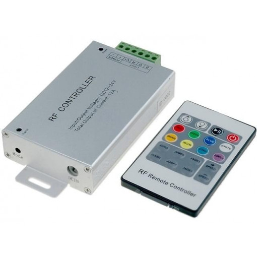 STEROWNIK RC 2; LED controller; Channels: 3; 12A; Uout: 12/24VDC; Usup: 12/24VDC; OPTOFLASH