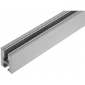 OF-PROFEX-ALU-2; Profiles for LED modules; transparent; flat; 2m; aluminium; OPTOFLASH