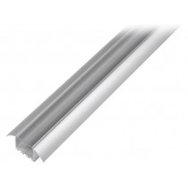 OF-PROFLESTO-2; Profiles for LED modules; transparent; recessed; L: 2m; aluminium; OPTOFLASH OF-PROFLESTO-2; Profiles for LED modules; transparent; recessed; L: 2m; aluminium; OPTOFLASH