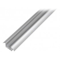 OF-PROFLESTO; Profiles for LED modules; transparent; recessed; L: 1m; aluminium; OPTOFLASH OF-PROFLESTO; Profiles for LED modules; transparent; recessed; L: 1m; aluminium; OPTOFLASH