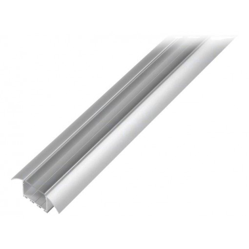 OF-PROFLESTO; Profiles for LED modules; transparent; recessed; L: 1m; aluminium; OPTOFLASH OF-PROFLESTO; Profiles for LED modules; transparent; recessed; L: 1m; aluminium; OPTOFLASH